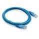 Патч корд Vinga UTP Cat. 5e 1.5 м PVC Синій (VCPPCC1.5B) H00000159121 фото 3