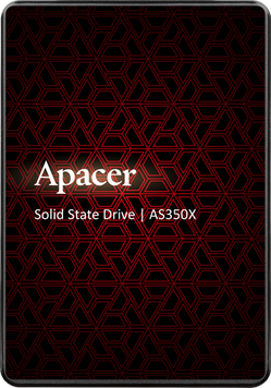 SSD диск Apacer AS350X 256ГБ SATA III 2.5" 3D TLC (AP256GAS350XR-1) H00000115044 фото