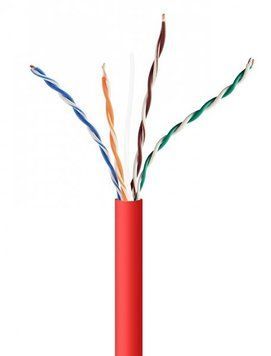 Кабель вита пара Cablexpert UTP Cat 5e PVC 4 х 2 (UPC-5004E-SOL-R) H00000272917 фото