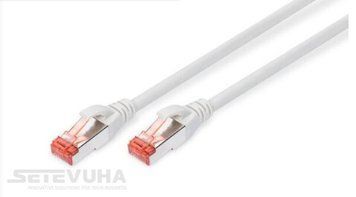 Патч корд DIGITUS S/FTP Cat. 6 2 м LSZH Сірий (DK-1644-020) H00000006484 фото