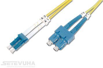 Патч-корд оптический DIGITUS SC-LC UPC SM Duplex 5м (DK-2932-05) H00000004262 фото