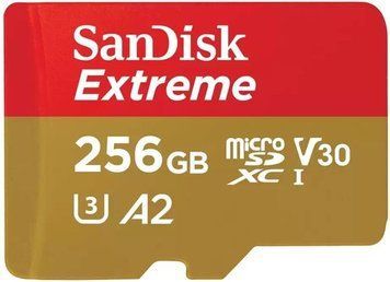 Карта памяти SanDisk Extreme microSDXC 256ГБ (SDSQXAV-256G-GN6MN) H00000256020 фото