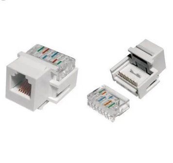 Модуль RJ-45 Hypernet Keystone Cat 3 (KJT-3) H00000048638 фото