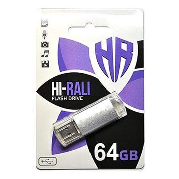 Флеш пам'ять USB Hi-Rali Rocket series 64ГБ USB 2.0 (HI-64GBVCSL) H00000160002 фото