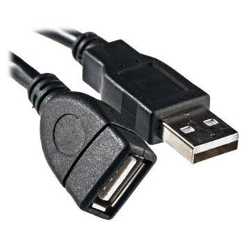 Кабель PowerPlant USB Type A - USB Type A 0.1 м USB 2.0 (KD00AS1209) H00000179639 фото
