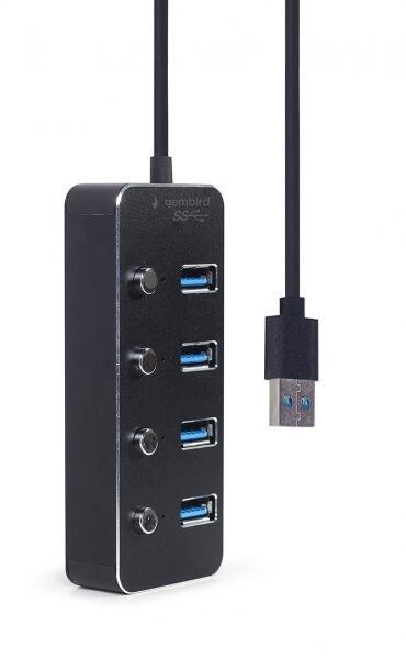 USB-хаб Gembird (UHB-U3P4P-01) H00000339791 фото