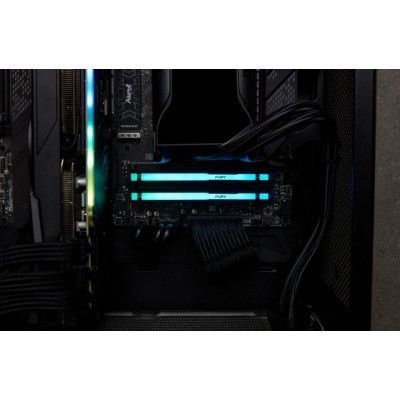 Оперативная память Kingston Fury Beast RGB DIMM DDR5 32 Гб (2х16 Гб) (KF552C40BBAK2-32) H00000252359 фото