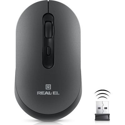 Мышь REAL-EL (EL123200049) H00000457331 фото