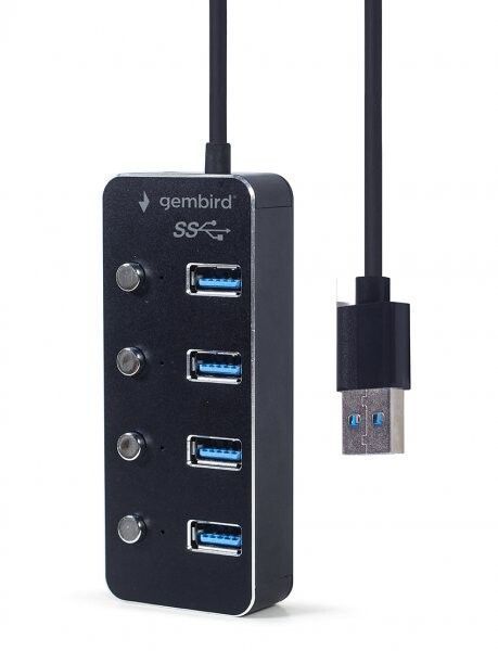 USB-хаб Gembird (UHB-U3P4P-01) H00000339791 фото