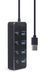 USB-хаб Gembird (UHB-U3P4P-01) H00000339791 фото 3