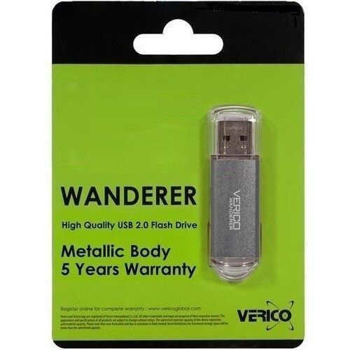Флеш память USB Verico Wanderer 4ГБ USB 2.0 (1UDOV-M4GY43-NN) H00000158086 фото