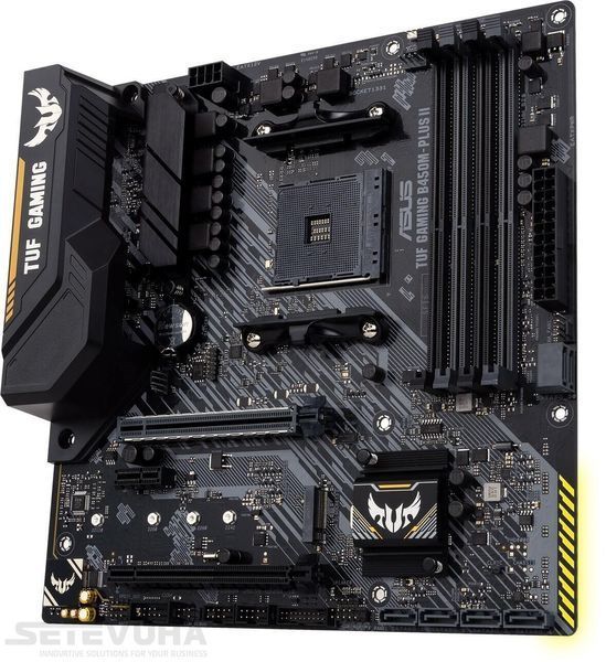 Материнська плата ASUS TUF GAMING B450M-PLUS II АМ4 (90MB1620-M0EAY0) H00000032866 фото