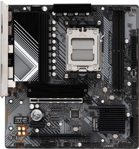 Материнская плата ASRock AM5 (B650M-HDV/M.2) H00000349422 фото