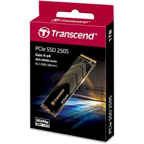 SSD диск Transcend 2ТБ PCIe 3.0 x4 М.2 2280 3D TLC (TS2TMTE250S) H00000312354 фото