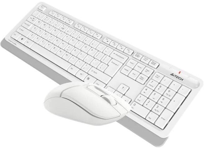 Клавіатура + миша A4Tech бездротова (FG1012 (White)) H00000174813 фото