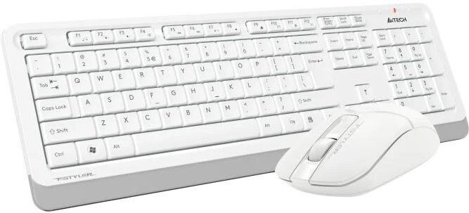 Клавіатура + миша A4Tech бездротова (FG1012 (White)) H00000174813 фото