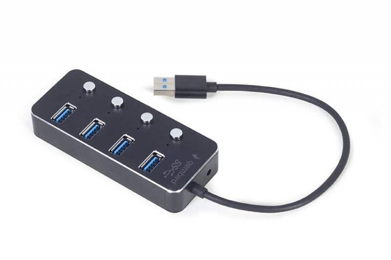 USB-хаб Gembird (UHB-U3P4P-01) H00000339791 фото