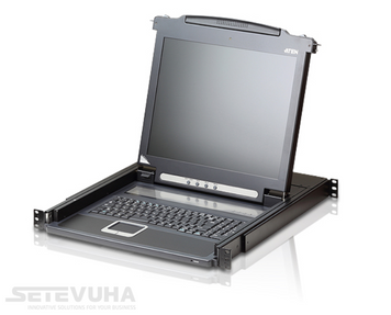 KVM-перемикач ATEN 1-портовий (CL1000M-ATA-RG) H00000029707 фото