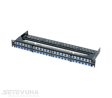 Патч-панель Corning 1U наборная 48 портов UTP (CAXASV-04808-C002) H00000033436 фото