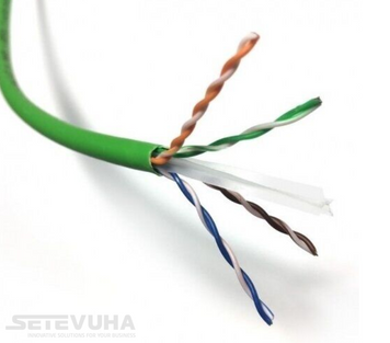 Кабель витая пара Corning UTP Cat 6 LSZH 4 х 2 х 0,46 (UU009175405) H00000023348 фото