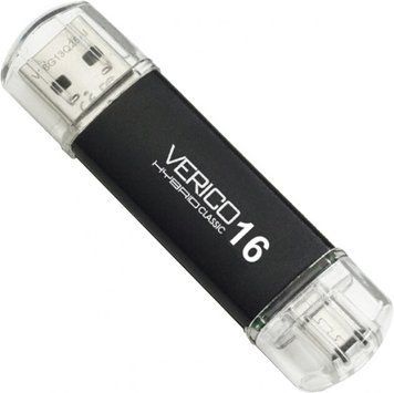 Флеш пам'ять USB Verico Hybrid Classic 32ГБ USB 2.0 (1UDOV-MIBK33-NN) H00000186345 фото
