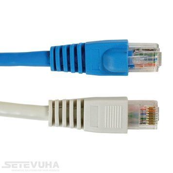 Патч-корд Hypernet UTP Cat. 5e 3 м PVC (PC-UTP-03M) H00000031023 фото
