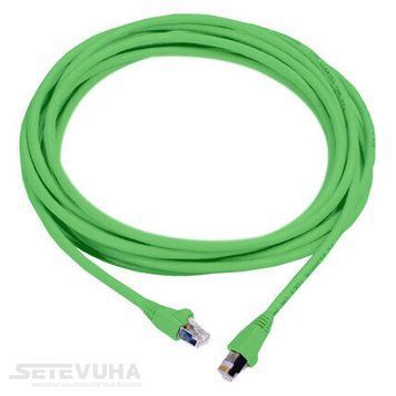 Патч-корд Molex FTP Cat. 5e 1 м LSZH Зелений (PCD-03001-0J) H00000026146 фото