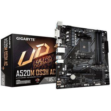 Материнська плата Gigabyte (A520M DS3H AC) H00000446428 фото