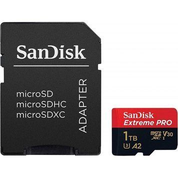 Карта памяти SanDisk Extreme Pro A2 microSDXC 1ТБ (SDSQXCD-1T00-GN6MA) H00000256023 фото