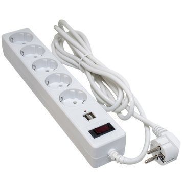 Сетевой фильтр Patron (EXT-PN-SP-53-USB-W) H00000440695 фото