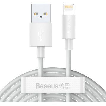 Кабель BASEUS USB Type A - Apple Lightning 1.5 м (TZCALZJ-02) H00000180393 фото