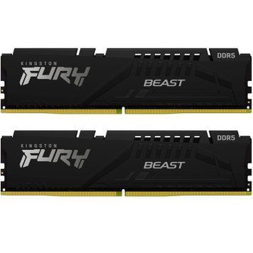 Оперативная память Kingston FURY DIMM DDR5 16 Гб (2х8 Гб) (KF552C40BBK2-16) H00000252360 фото