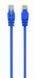 Патч корд Cablexpert UTP Cat. 5e 1.5 м PVC Синій (PP12-1.5M/B) H00000100608 фото 1