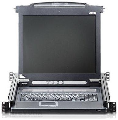 KVM-переключатель ATEN 1-портовый (CL1000M-ATA-RG) H00000029707 фото