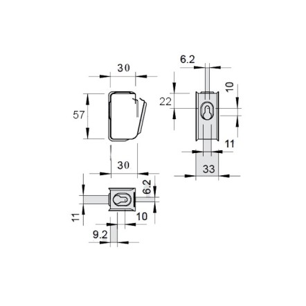 Хомут CMS (UA-M15FS) H00000318994 фото
