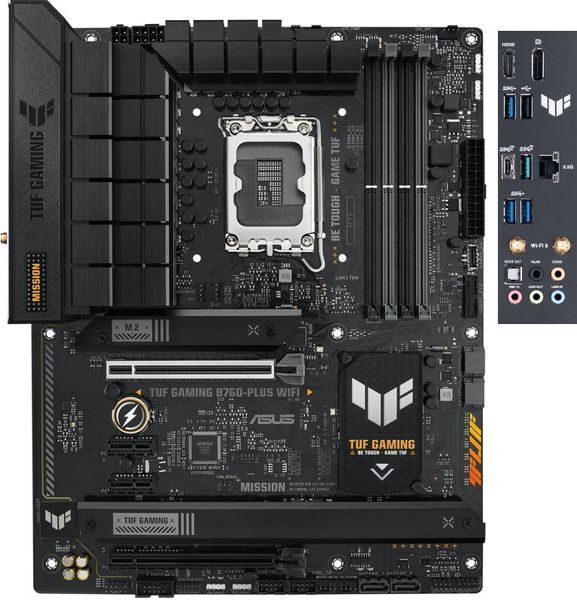 Материнська плата ASUS 1700 (TUF GAMING B760-PLUS WIFI) H00000349519 фото