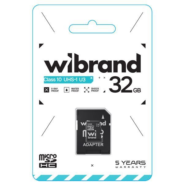 Карта памяти Wibrand (WICDHU3/32GB-A) H00000460340 фото