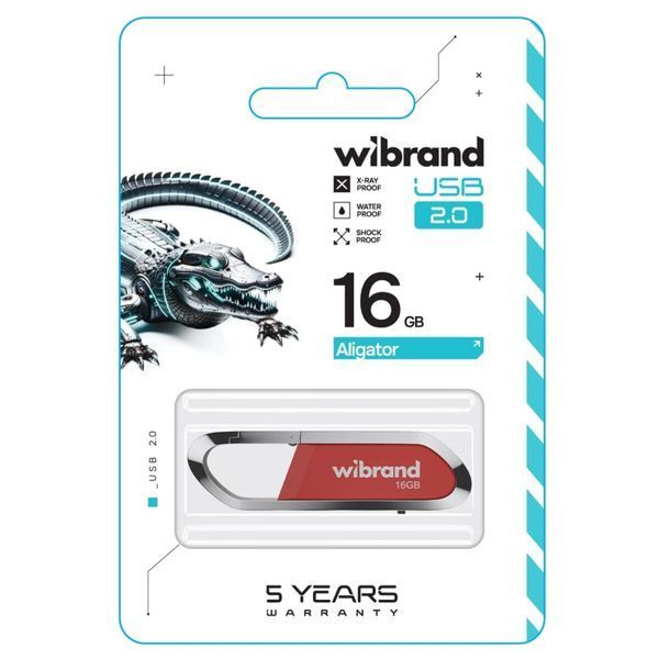 Флеш память USB Wibrand (WI2.0/AL16U7DR) H00000460069 фото