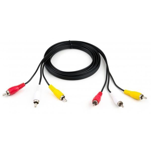 Кабель Vinga RCA - RCA 1.8 м (VCP3RCA1.8) H00000204180 фото