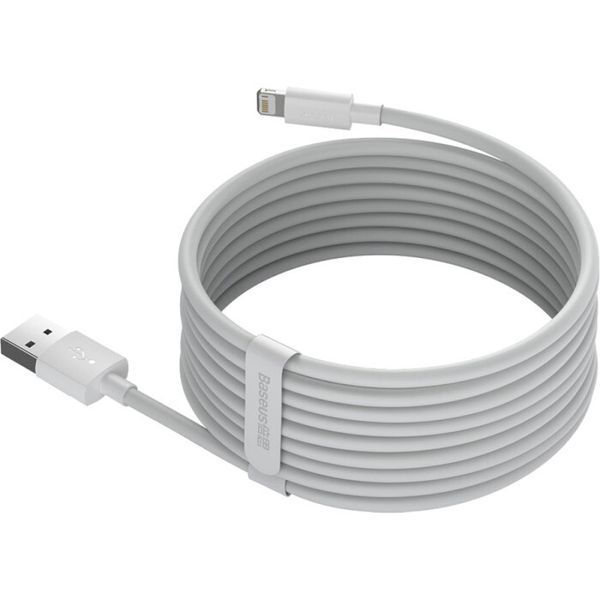Кабель BASEUS USB Type A - Apple Lightning 1.5 м (TZCALZJ-02) H00000180393 фото