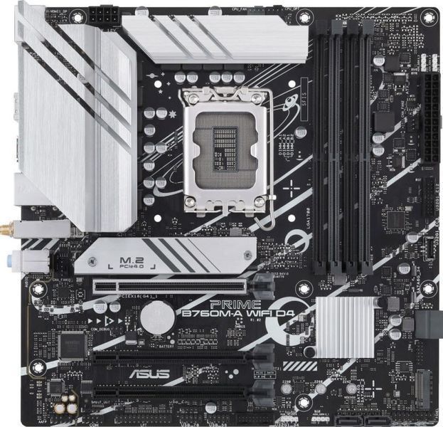 Материнская плата ASUS 1700 (PRIME B760M-A WIFI D4) H00000319078 фото