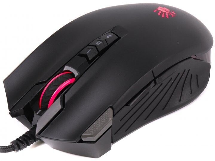 Мышь A4Tech беспроводная игровая (V9M Bloody (Black)) H00000076021 фото
