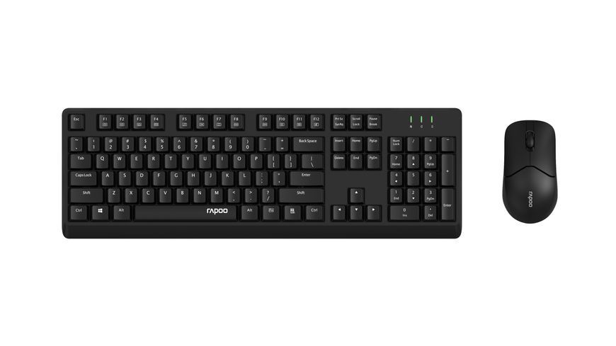 Клавіатура + миша RAPOO (X1500 black) H00000457706 фото