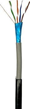 Кабель витая пара GEAR F/UTP Cat 5e PVC+PE 4 х 2 х 0.51 (GEC-FTPCCAOUT051305) H00000439259 фото