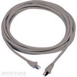 Патч корд Molex UTP Cat. 6 0.5 м LSZH Сірий (PCD-02000-0E) H00000028118 фото