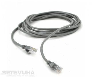 Патч корд Ritar UTP Cat. 5e 10 м PVC (PCR-CU/10G) H00000037864 фото