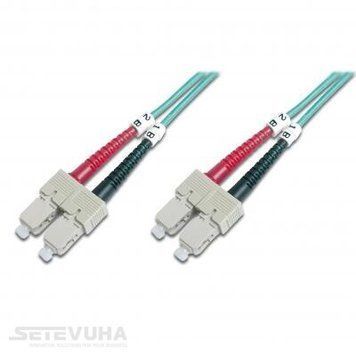 Патч-корд оптичний DIGITUS SC-SC UPC MM(OM3) Duplex 1м (DK-2522-01/3) H00000004271 фото