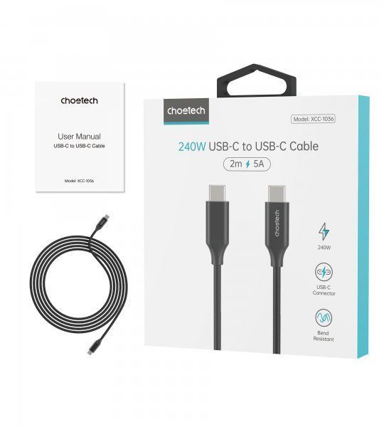 Кабель Choetech (XCC-1036-BK) H00000416448 фото