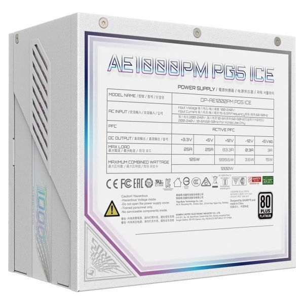 Блок питания Gigabyte (GP-AE1000PM PG5 ICE) H00000441325 фото