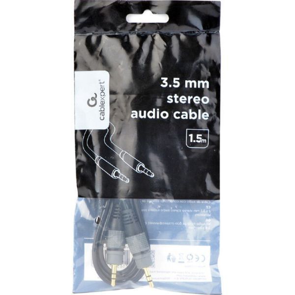 Кабель Cablexpert mini-jack 3.5 мм - mini-jack 3.5 мм 1.5 м (CCAP-3535MM-1.5M) H00000179960 фото